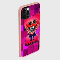 Чехол для iPhone 12 Pro Max КИССИ МИССИ KISSY MISSY POPPY PLAYTIME, цвет: 3D-светло-розовый — фото 2