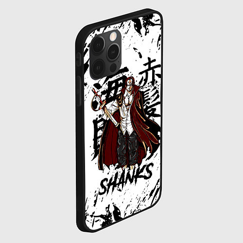 Чехол iPhone 12 Pro Max SHANKS ONE PIECE / 3D-Черный – фото 2