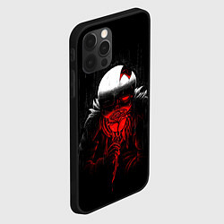 Чехол для iPhone 12 Pro Max UNDERTALE SANS BLOOD ROSE, цвет: 3D-черный — фото 2