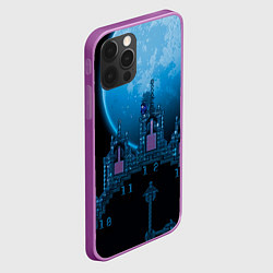 Чехол для iPhone 12 Pro Max Terrarians moon, цвет: 3D-сиреневый — фото 2