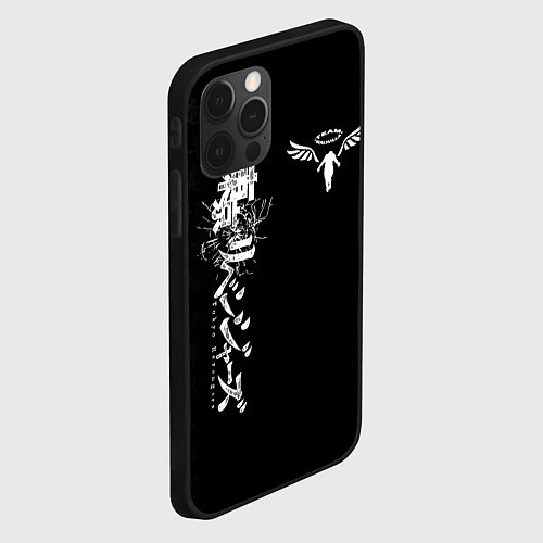 Чехол iPhone 12 Pro Max TOKYO REVENGERS WALHALLA TEAM WHITE / 3D-Черный – фото 2