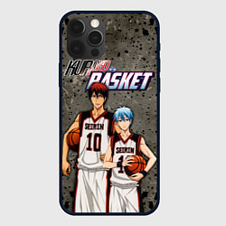 Чехол для iPhone 12 Pro Max Kuroko no Basket, Kagami Taiga Kuroko Tetsuya, цвет: 3D-черный