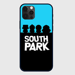 Чехол для iPhone 12 Pro Max Южный парк персонажи South Park, цвет: 3D-черный