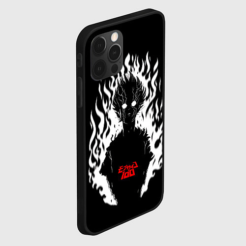 Чехол iPhone 12 Pro Max Демонический Кагеяма Mob Psycho 100 / 3D-Черный – фото 2