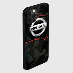 Чехол для iPhone 12 Pro Max Nissan xtrail, цвет: 3D-черный — фото 2