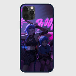 Чехол для iPhone 12 Pro Max Джинкс Паудер - Jinx Powder, цвет: 3D-черный