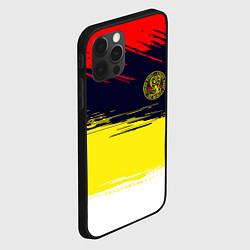 Чехол для iPhone 12 Pro Max Кобра кай Cobra Kai спина, цвет: 3D-черный — фото 2