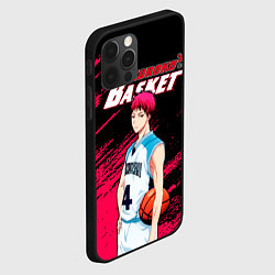 Чехол для iPhone 12 Pro Max Kuroko no Basuke, Akashi Seijuro Сейджуро Акаши, цвет: 3D-черный — фото 2