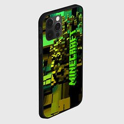 Чехол для iPhone 12 Pro Max Minecraft, pattern 2022, цвет: 3D-черный — фото 2