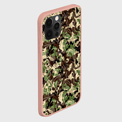 Чехол для iPhone 12 Pro Max Мятый Камуфляж, цвет: 3D-светло-розовый — фото 2