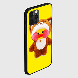 Чехол для iPhone 12 Pro Max ИГРУШКА УТЯ УТОЧКА ЛАЛАФАНФАН, цвет: 3D-черный — фото 2
