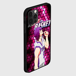 Чехол для iPhone 12 Pro Max Kuroko no Basuke, Murasakibara Atsushi Ацуши Мурас, цвет: 3D-черный — фото 2