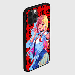 Чехол для iPhone 12 Pro Max Эта фарфоровая кукла влюбилась Китагава Марин My D, цвет: 3D-черный — фото 2