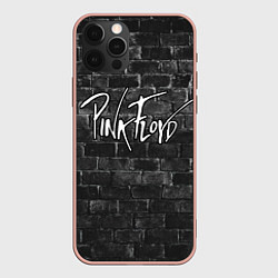 Чехол для iPhone 12 Pro Max PINK FLOYD - ПИНК ФЛОЙД КИРПИЧНАЯ СТЕНА, цвет: 3D-светло-розовый