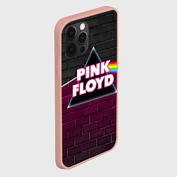 Чехол для iPhone 12 Pro Max PINK FLOYD ПИНК ФЛОЙД, цвет: 3D-светло-розовый — фото 2