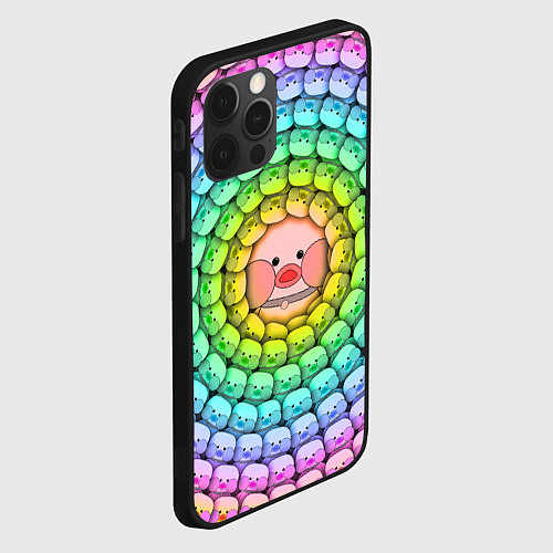 Чехол iPhone 12 Pro Max Psychedelic Lalafanfan / 3D-Черный – фото 2