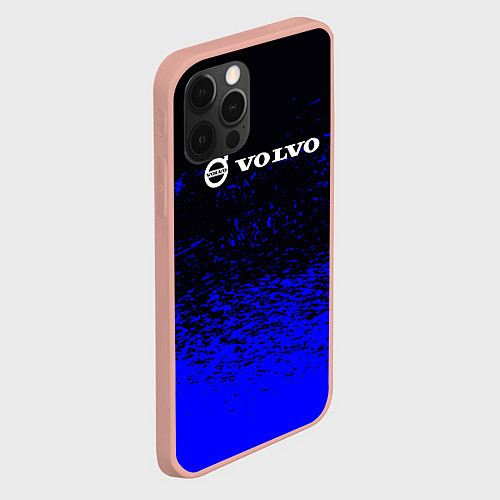 Чехол iPhone 12 Pro Max Volvo - Авто / 3D-Светло-розовый – фото 2