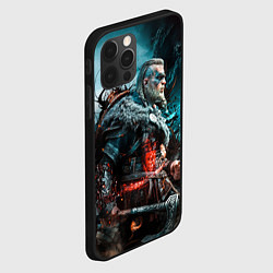 Чехол для iPhone 12 Pro Max Викинги Вальхалла Vikings Valhalla n 1, цвет: 3D-черный — фото 2