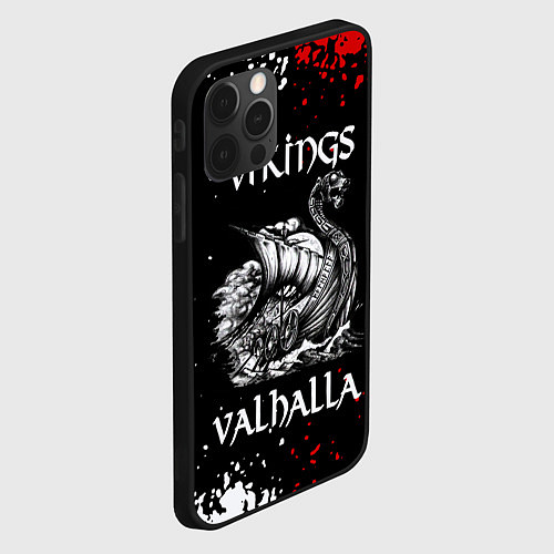 Чехол iPhone 12 Pro Max Викинги: Вальхалла Vikings: Valhalla / 3D-Черный – фото 2