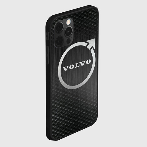 Чехол iPhone 12 Pro Max Volvo бренд / 3D-Черный – фото 2