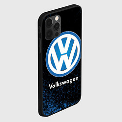 Чехол для iPhone 12 Pro Max Volkswagen - Объемный, цвет: 3D-черный — фото 2