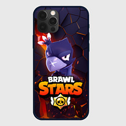 Чехол для iPhone 12 Pro Max ВОРОН - БРАВО СТАРС Brawl Stars, цвет: 3D-черный