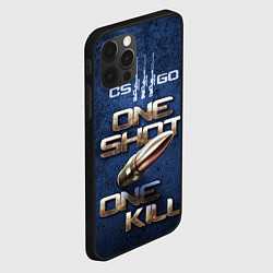 Чехол для iPhone 12 Pro Max One Shot One Kill CS GO, цвет: 3D-черный — фото 2