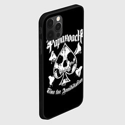 Чехол для iPhone 12 Pro Max Papa Roach, РОК, цвет: 3D-черный — фото 2