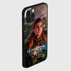 Чехол для iPhone 12 Pro Max Horizon Forbidden West Элой, цвет: 3D-черный — фото 2