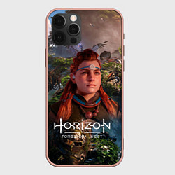Чехол для iPhone 12 Pro Max Horizon Forbidden West Элой, цвет: 3D-светло-розовый