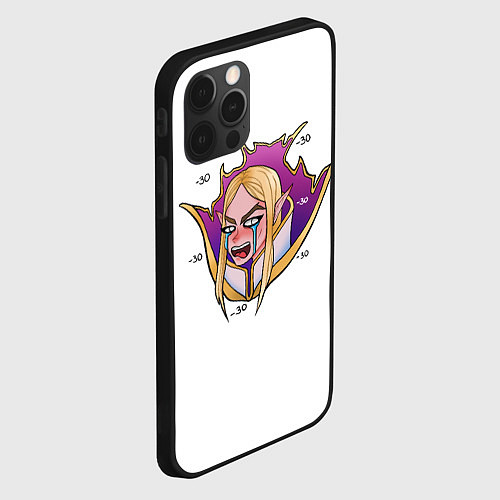 Чехол iPhone 12 Pro Max Invoker Инвокер Dota2 / 3D-Черный – фото 2