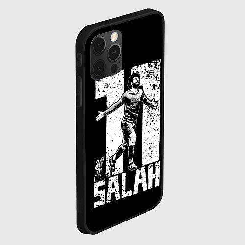 Чехол iPhone 12 Pro Max Мохамед Салах Mohamed Salah / 3D-Черный – фото 2