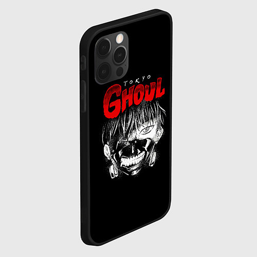 Чехол iPhone 12 Pro Max Kaneki Ken art / 3D-Черный – фото 2