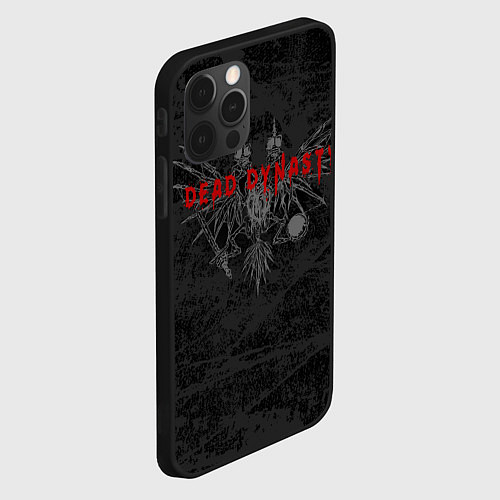 Чехол iPhone 12 Pro Max Dead Dynasty Pharaoh Символ / 3D-Черный – фото 2