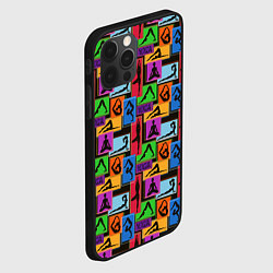 Чехол для iPhone 12 Pro Max Пластика Тела, цвет: 3D-черный — фото 2