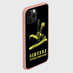 Чехол для iPhone 12 Pro Max Nirvana Нирвана, цвет: 3D-светло-розовый — фото 2