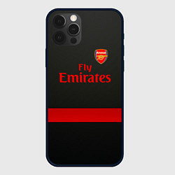 Чехол для iPhone 12 Pro Max Arsenal fc, цвет: 3D-черный