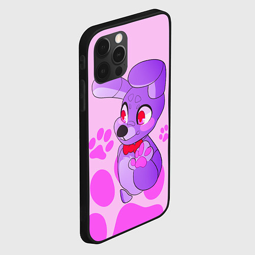 Чехол iPhone 12 Pro Max Bonnie the Rabbit UCN / 3D-Черный – фото 2