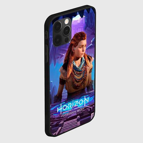 Чехол iPhone 12 Pro Max Horizon Aloy Элой Forbidden West / 3D-Черный – фото 2