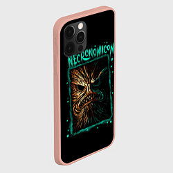 Чехол для iPhone 12 Pro Max Necronomicon, цвет: 3D-светло-розовый — фото 2