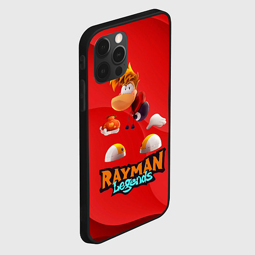 Чехол iPhone 12 Pro Max Rayman Red Legends / 3D-Черный – фото 2