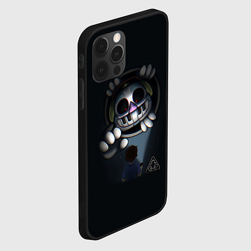 Чехол iPhone 12 Pro Max FNAF Security Breach Музыкальный диджей DJ Music M / 3D-Черный – фото 2