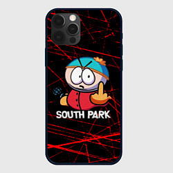 Чехол для iPhone 12 Pro Max Мультфильм Южный парк Эрик South Park, цвет: 3D-черный