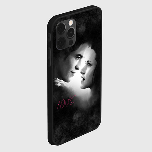 Чехол iPhone 12 Pro Max Edward & Isabella / 3D-Черный – фото 2