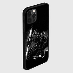 Чехол для iPhone 12 Pro Max ГАТС В БРОНЕ БЕРСЕРК, цвет: 3D-черный — фото 2