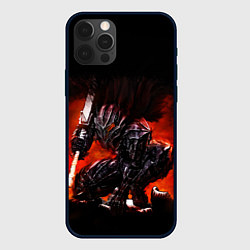 Чехол для iPhone 12 Pro Max ГАТС В ДОСПЕХАХ БЕРСЕРК, цвет: 3D-черный