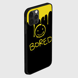 Чехол для iPhone 12 Pro Max Sherlock Bored Big Smile, цвет: 3D-черный — фото 2