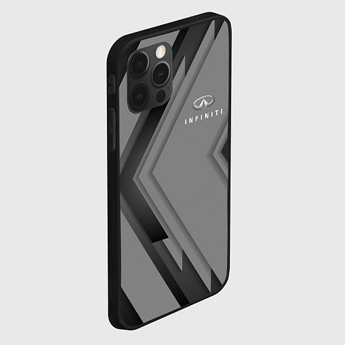 Чехол iPhone 12 Pro Max Infinity Autosport / 3D-Черный – фото 2