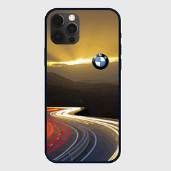 Чехол для iPhone 12 Pro Max BMW Night route, цвет: 3D-черный