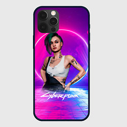 Чехол для iPhone 12 Pro Max Judy Джуди Cyberpunk2077, цвет: 3D-черный